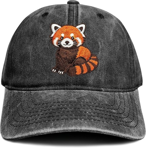 Cute Panda Embroidered Baseball Cap